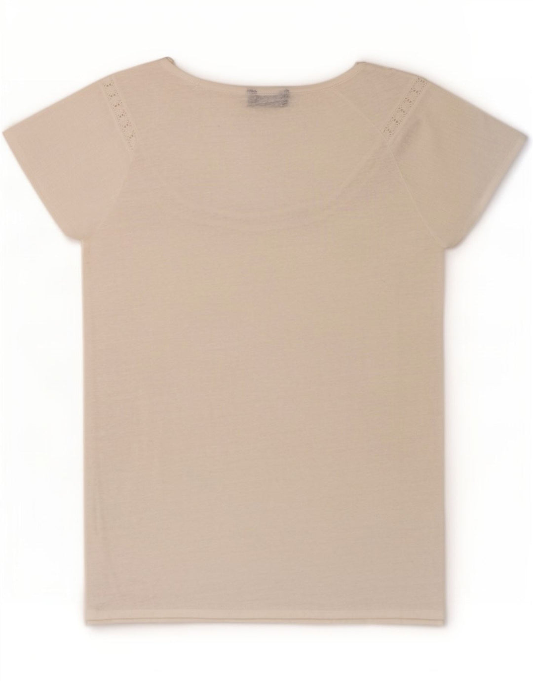 Massimo Dutti Dame Bluse Top UK 12 Medium White