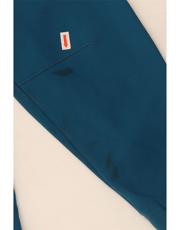 Jack Wolfskin Pige Hooded Windbreaker Jacket 15-16 År Blå Polyester