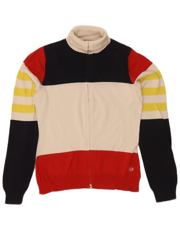 Sergio Tacchini Dame Cardigan Sweater IT 44 Medium Flerfarvet