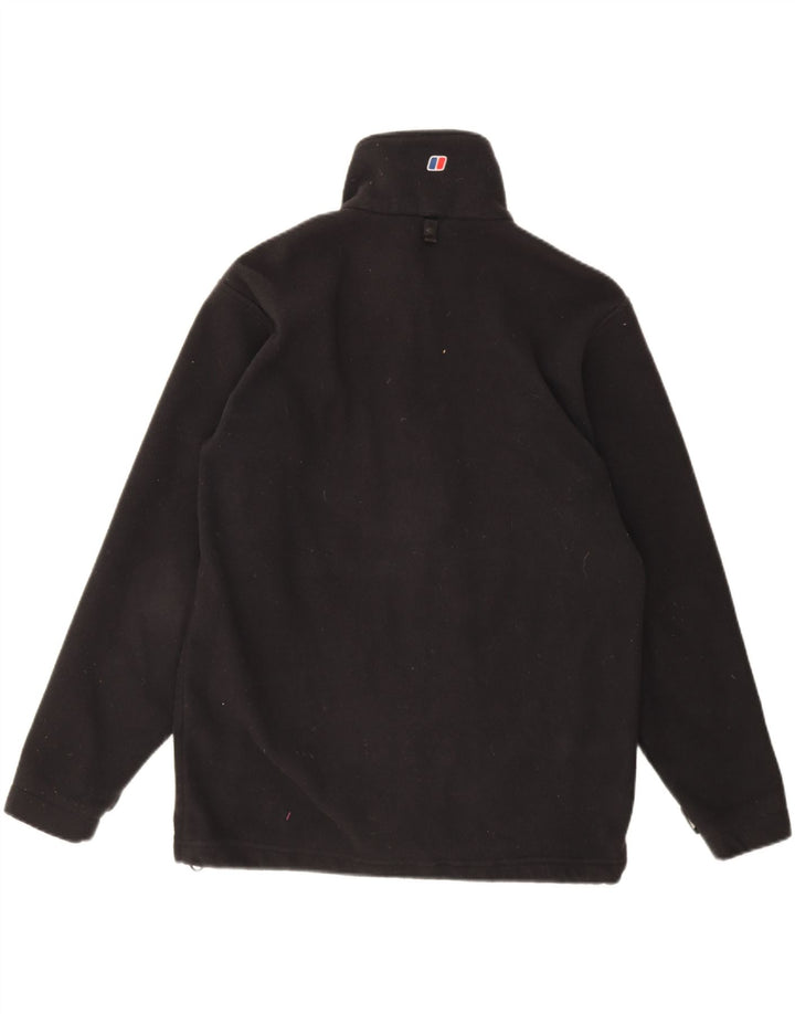 Berghaus Herre Liner Fleece Jakke UK 38 Medium Sort Polyester