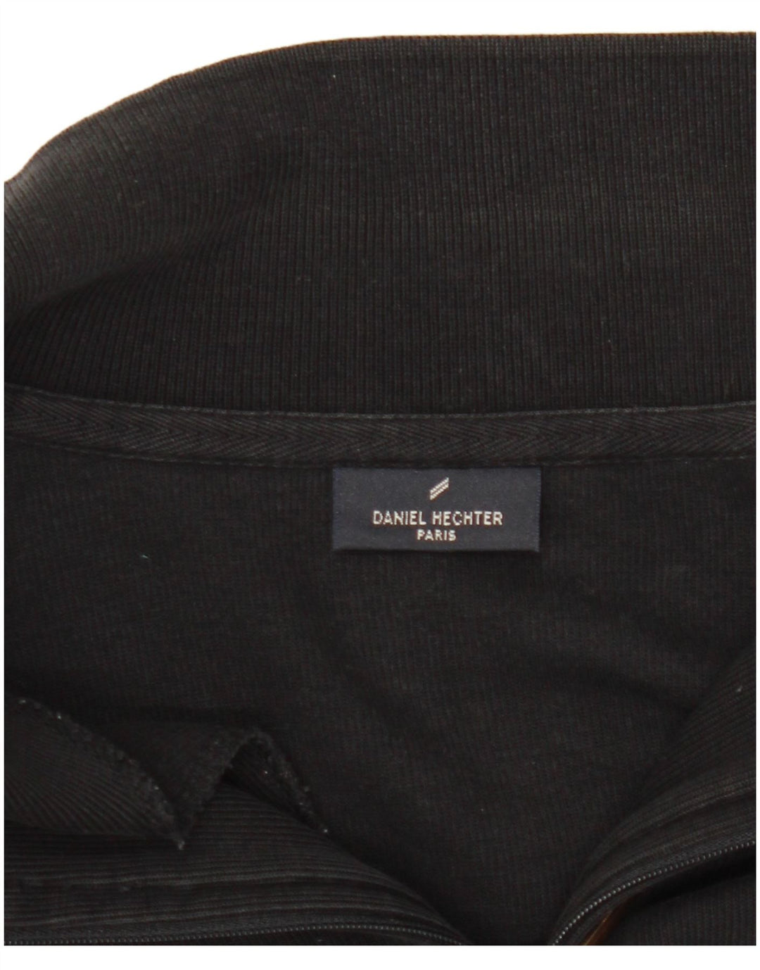 DANIEL HECHTER Herre Paris Roll Neck Sweatshirt Jumper IT 52 Stor Sort