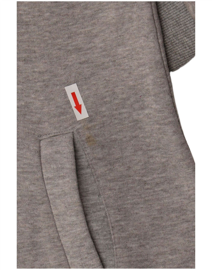 Bænk til kvinder grafisk træningsdragt topjakke UK 18 XL Grå bomuld