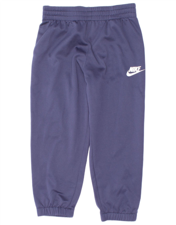 Nike Drenge træningsdragt Bukser Joggers 4-5 år Small Navy Blue Polyester