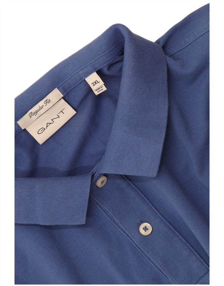 Gant Herre Regular Fit Polo Shirt 3XL Blå