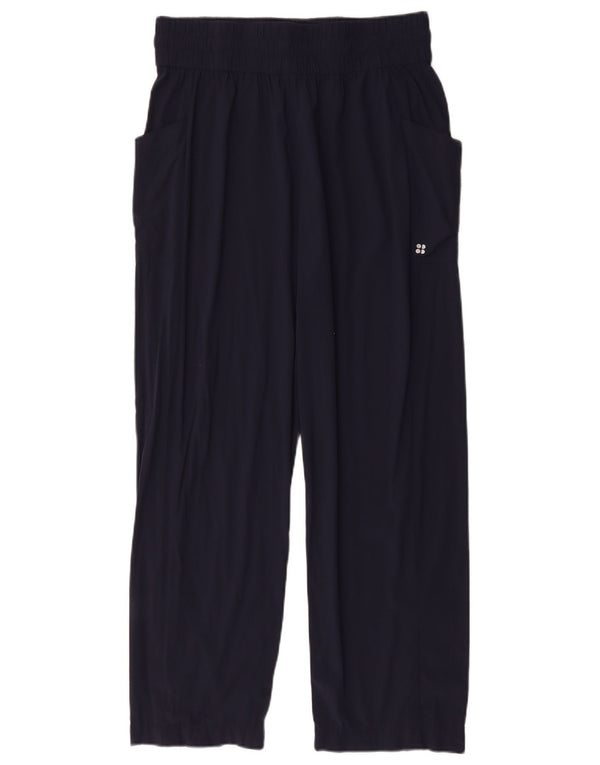 Sweaty Betty Womens Træningsdragt Bukser UK 16 Large Navy Blue Polyester