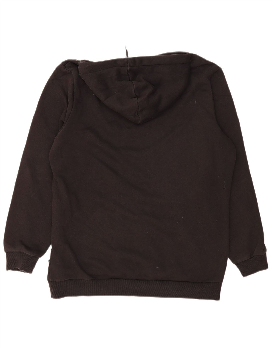 PUMA Grafisk hættetrøje til mænd, stor sort bomuld