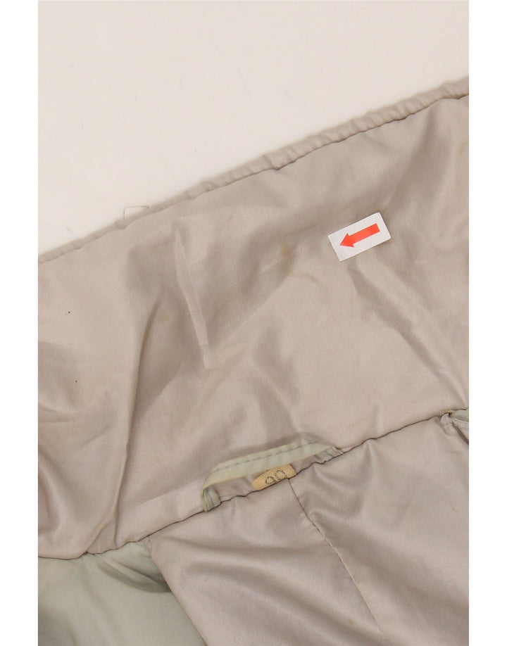 VINTAGE Mens Bomber Jacket UK 42 XL Grey Colourblock Vintage Vintage and Second-Hand Vintage from Messina Hembry 