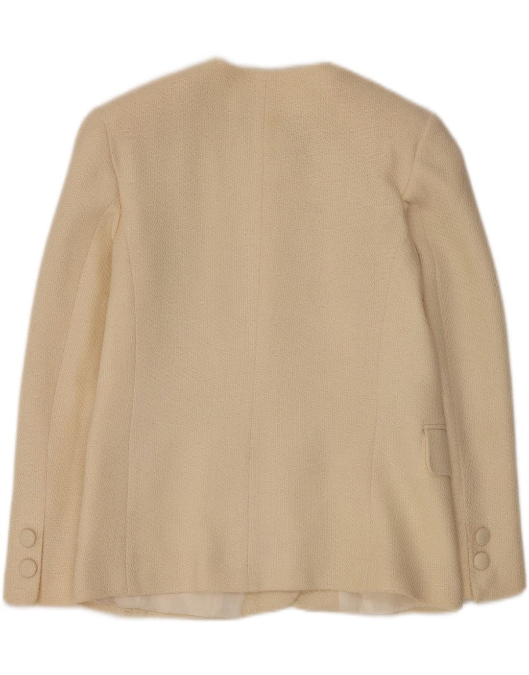Andrea's Dame 5-knaps 2-delt nederdelsæt IT 46 Large W28 Beige Uld