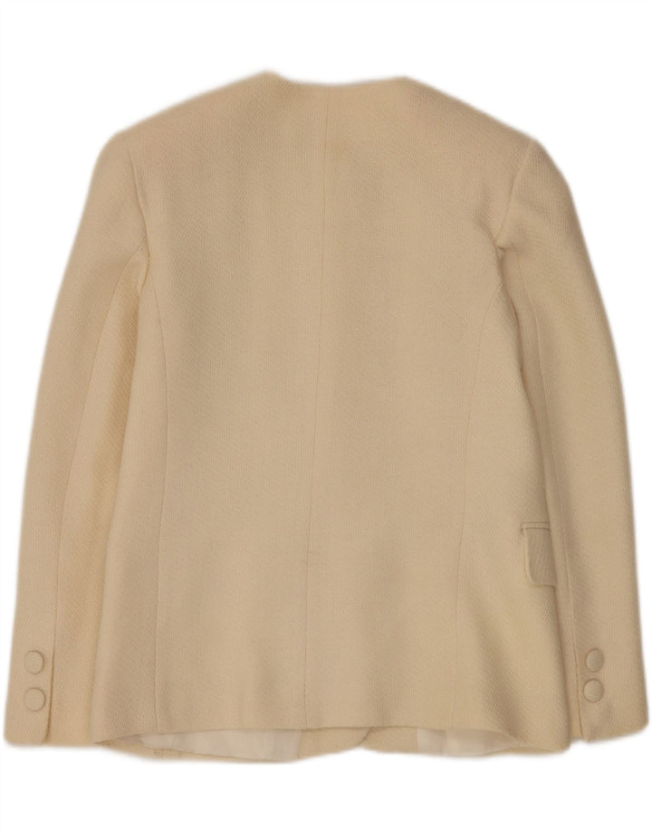 Andrea's Dame 5-knaps 2-delt nederdelsæt IT 46 Large W28 Beige Uld