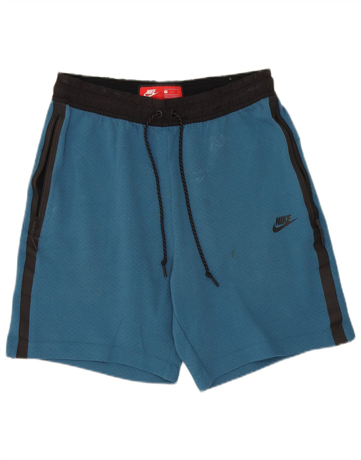 Nike Sportsshorts til mænd Medium Blue Colourblock Bomuld