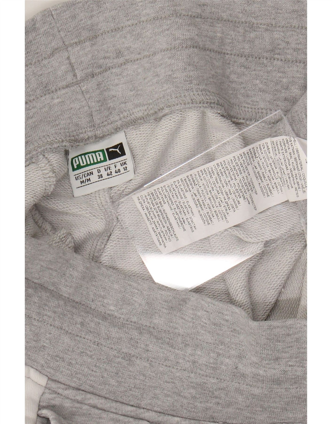 PUMA træningsdragt til kvinder Joggers UK 12 Medium Grey Colourblock