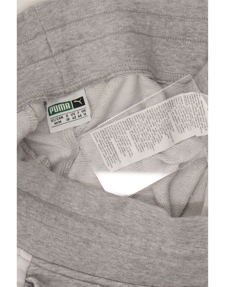 PUMA træningsdragt til kvinder Joggers UK 12 Medium Grey Colourblock