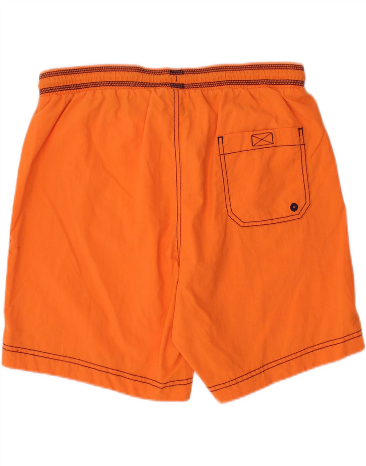 NAPAPIJRI Mens Swimming Shorts Large Orange Polyester Vintage Napapijri and Second-Hand Napapijri from Messina Hembry 