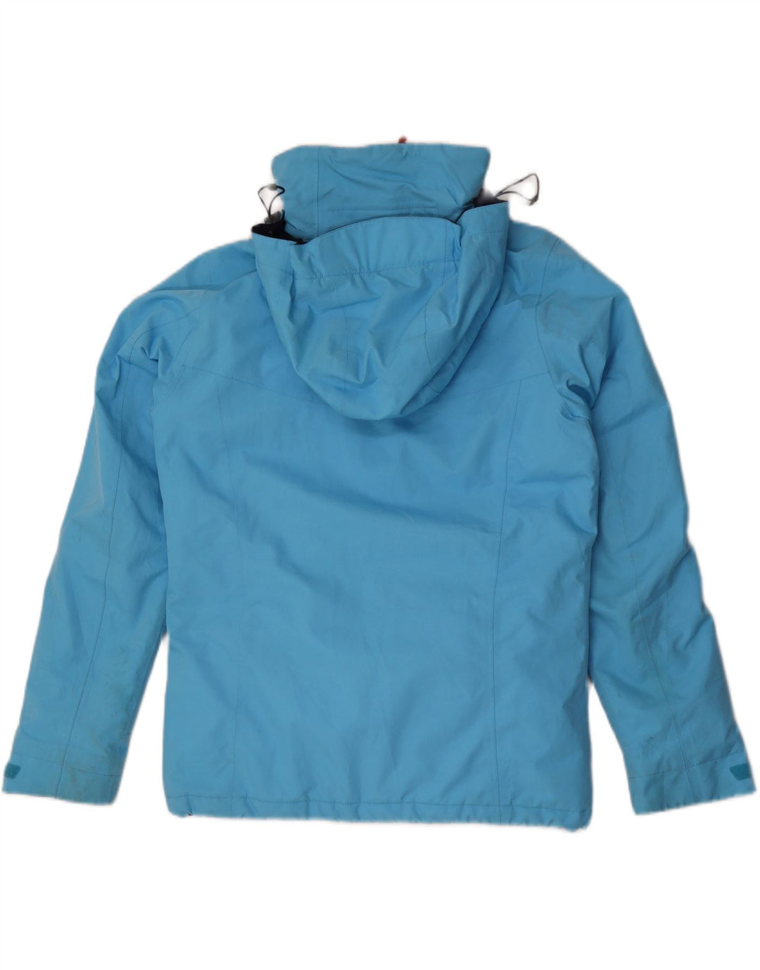Salomon Dame Skijakke med hætte UK 14 Medium Blue Polyester