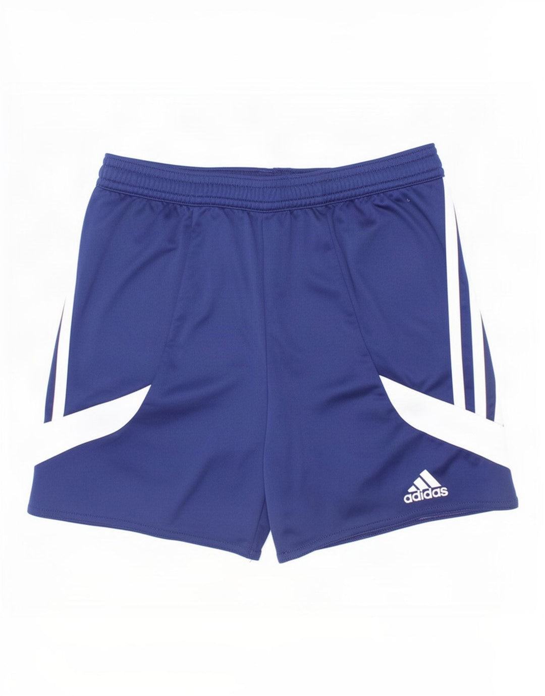 Adidas Boys Climalite Sportshorts 9-10 år Medium Blue Colourblock