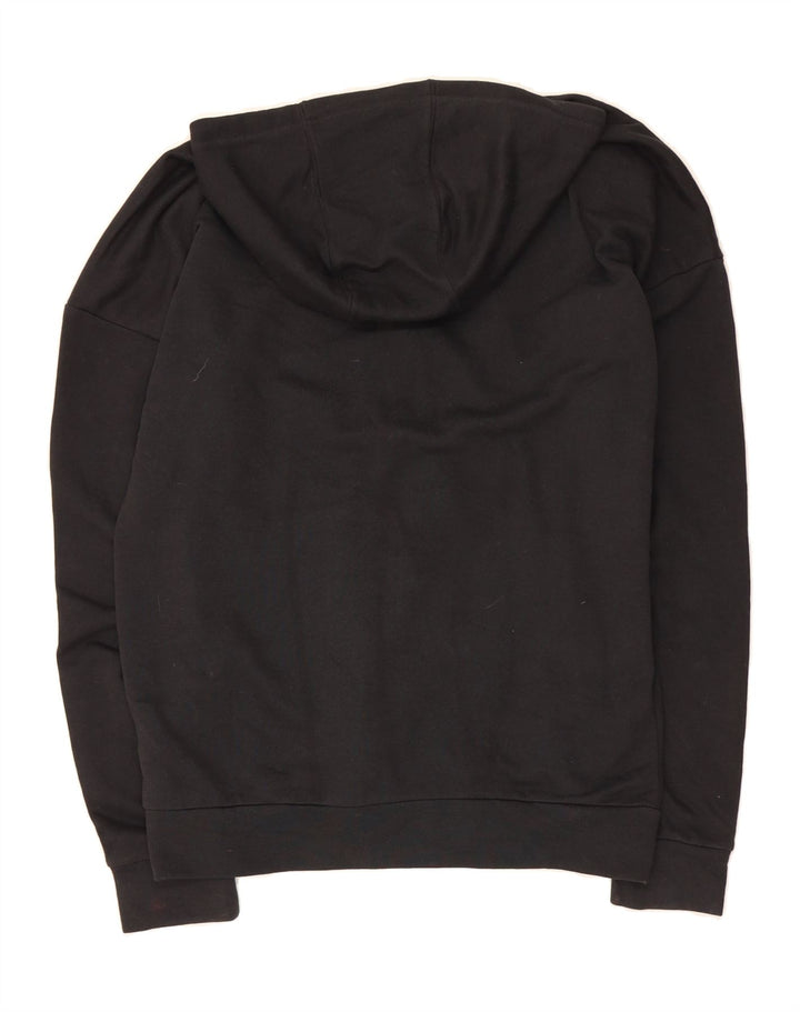 ADIDAS Mens Zip Hoodie Sweater Medium Black Cotton Vintage Adidas and Second-Hand Adidas from Messina Hembry 