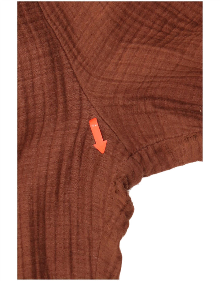 Zara Dame Slim Casual Bukser Medium W28 L28 Brun Bomuld