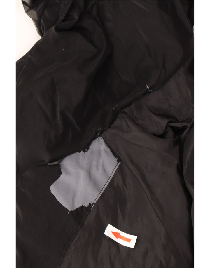 Calvin Klein Jeans Dame Oversized grafisk polstret jakke UK 10 Small Black