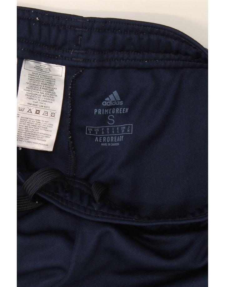 ADIDAS Mens Aeroready Tracksuit Trousers Small  Navy Blue Polyester Vintage Adidas and Second-Hand Adidas from Messina Hembry 