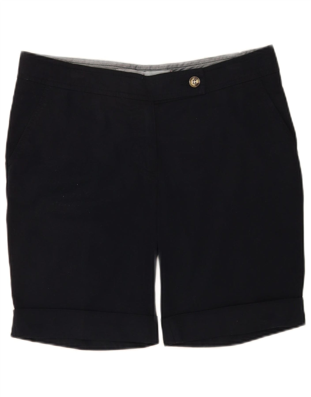 Slam Dame Chino Shorts IT 42 Medium W32 Marineblå Bomuld