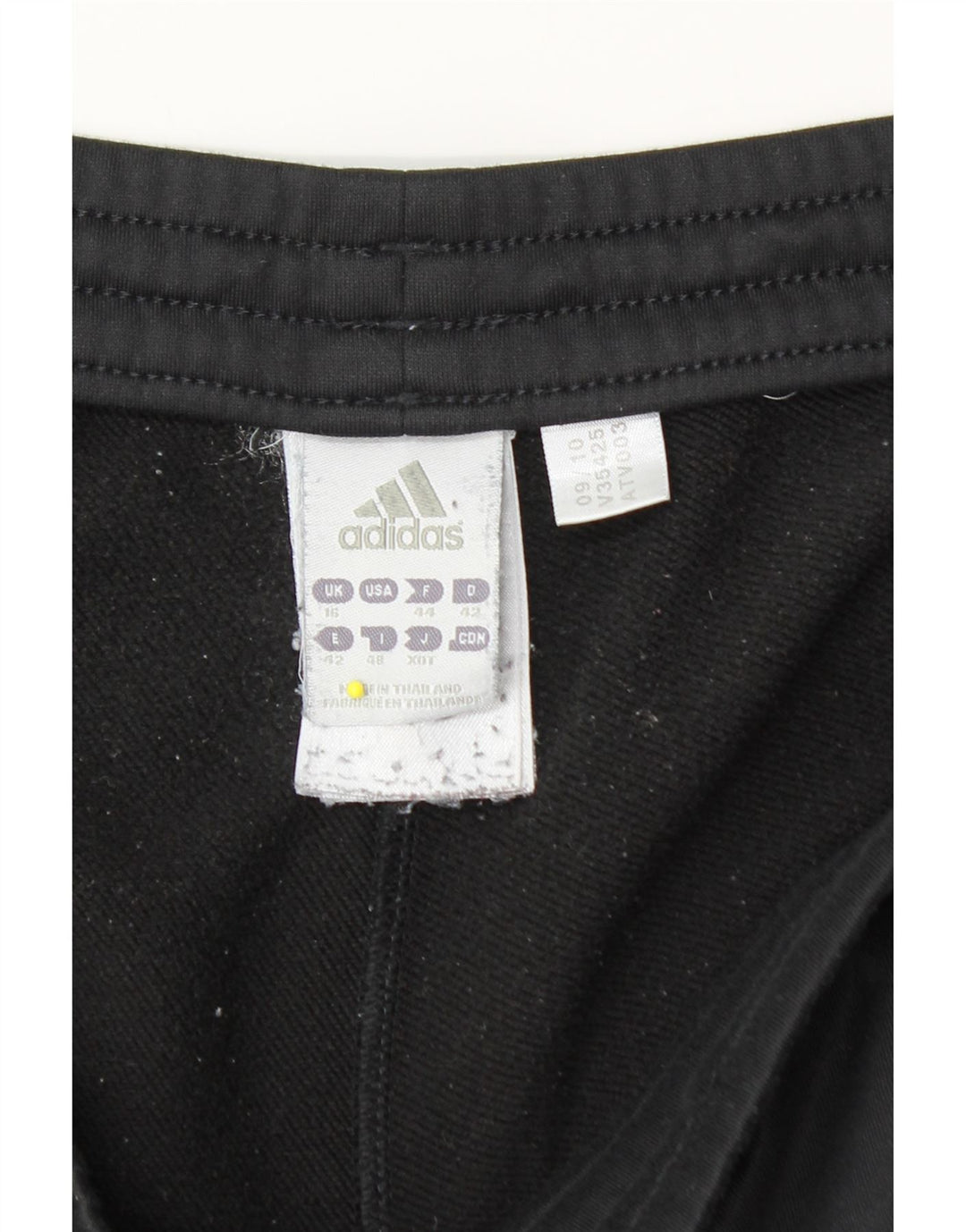 Adidas Dame træningsdragt Bukser UK 16 Large Black Polyester