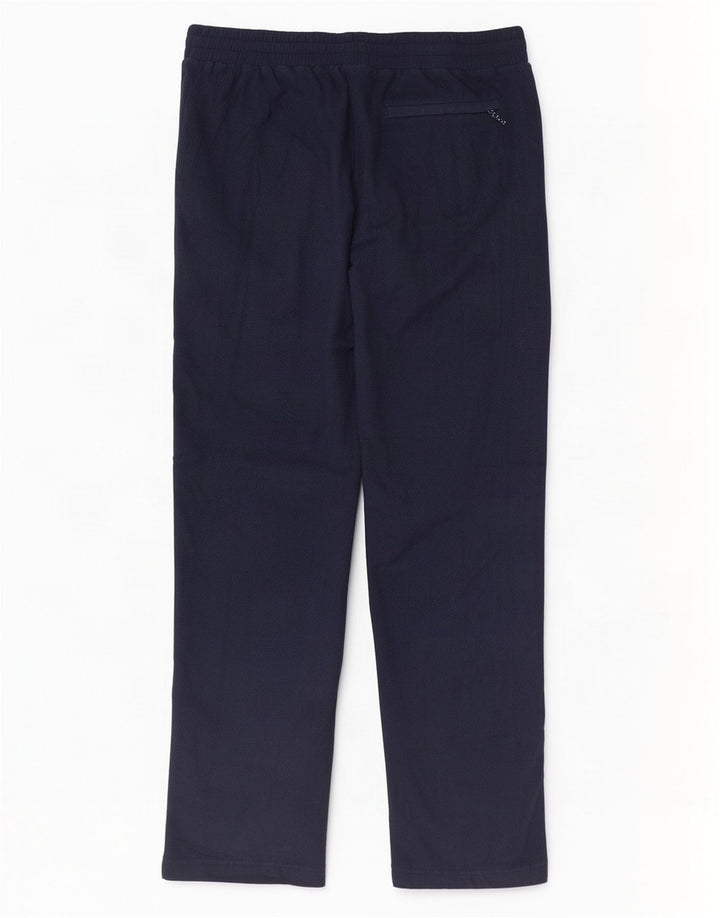 Marks & Spencer Herre fleece træningsdragt Bukser Large Navy Blue Polyester