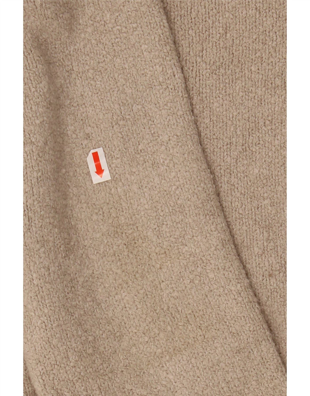 ALL SAINTS Herre sweater med rund hals, lille beige bomuld