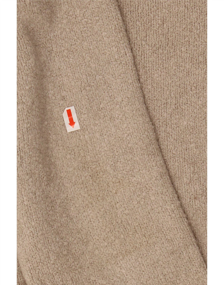 ALL SAINTS Herre sweater med rund hals, lille beige bomuld