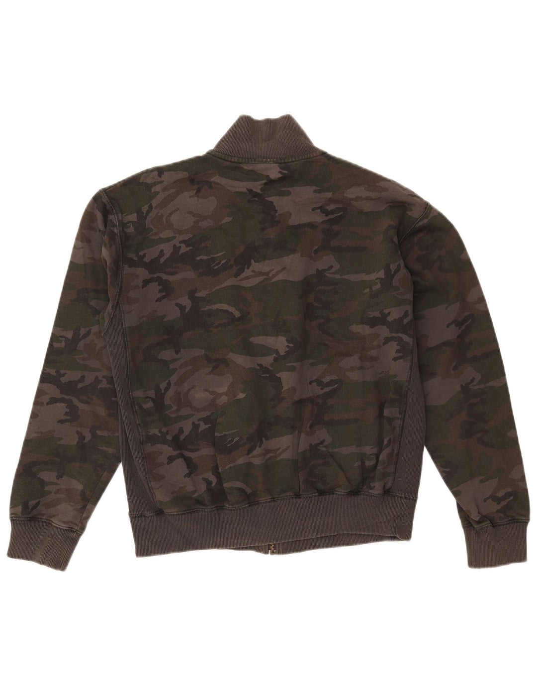 QUIKSILVER Dame træningsdragt Topjakke UK 16 Stor Khaki Camouflage
