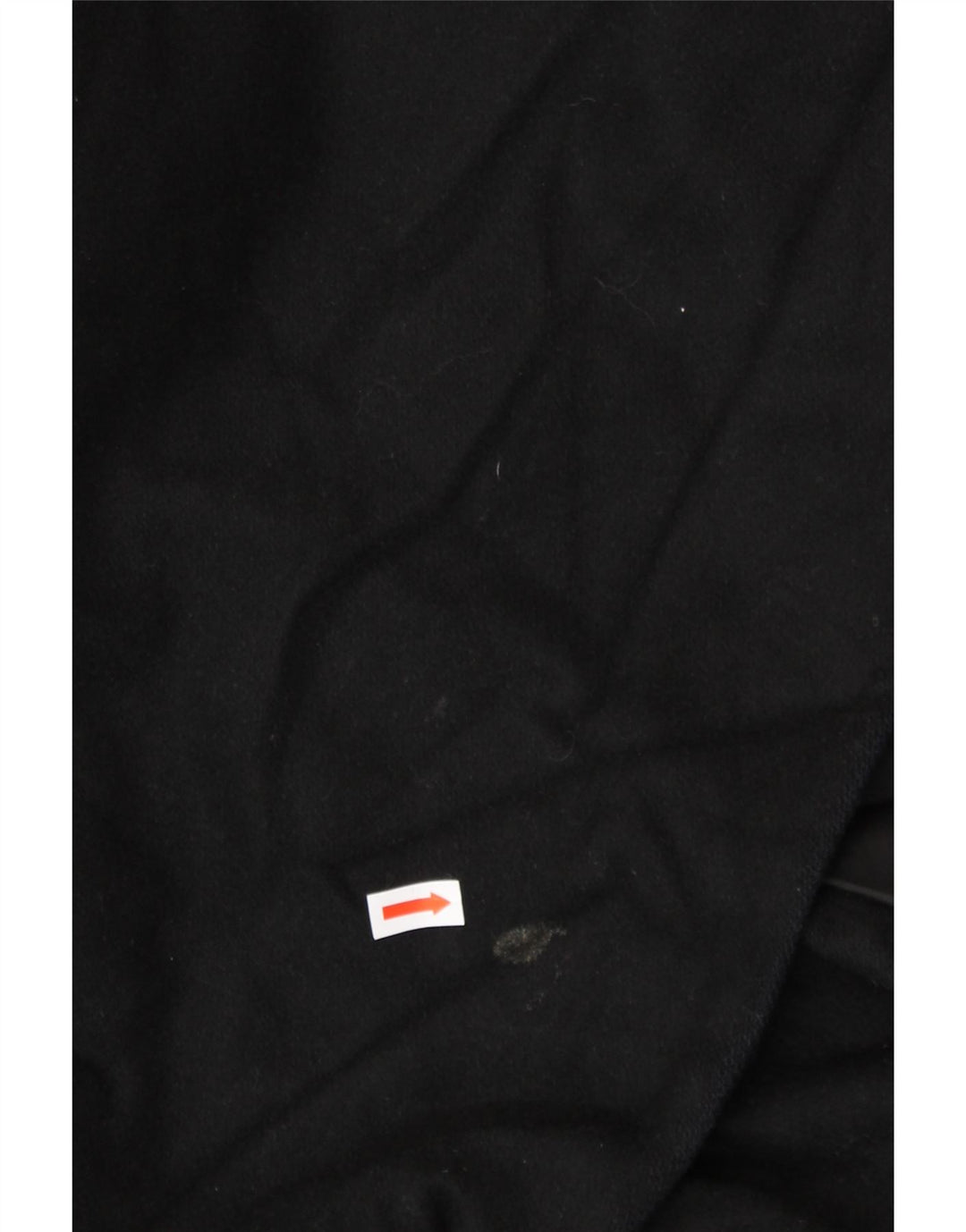 FRANSK FORBINDELSE Dame Oversized Open Overcoat UK 10 Small Black