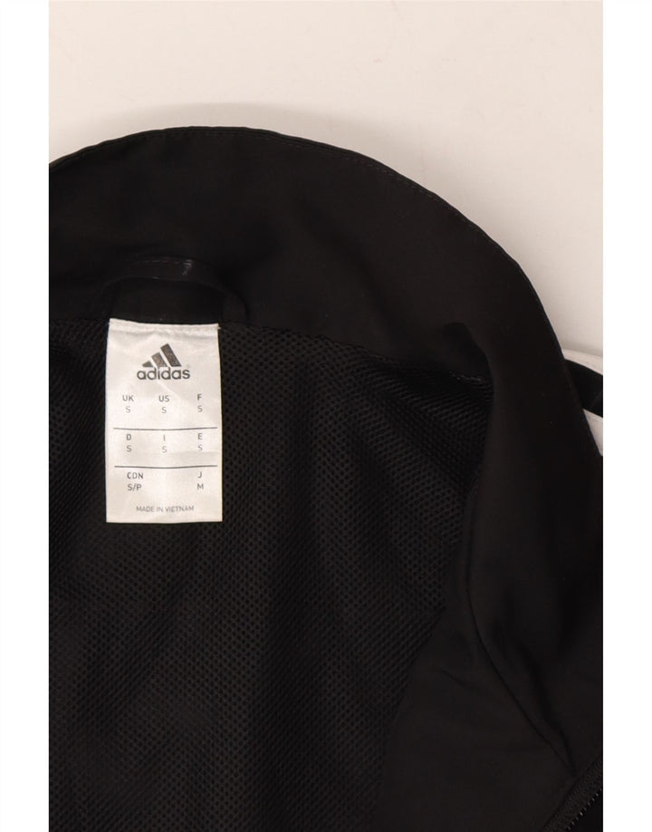 ADIDAS Træningsdragt til mænd, topjakke, lille sort Colourblock Polyester