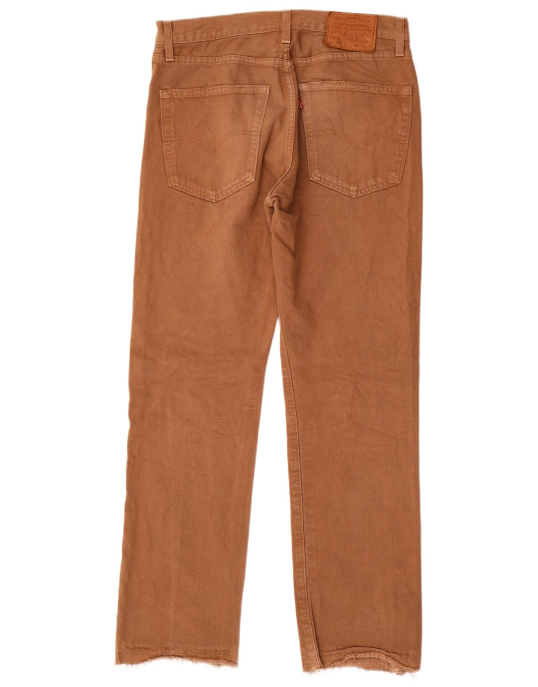 Levi's Herre 551 lige jeans W30 L32 brun bomuld