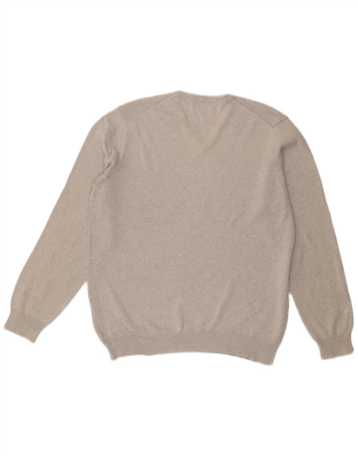 Marks & Spencer Herre Blue Harbor V-hals sweater stor grå