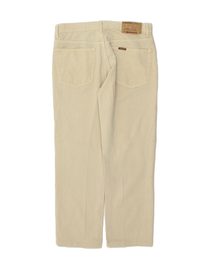 CARRERA Mens Straight Jeans W34 L29 Beige Cotton Vintage Carrera and Second-Hand Carrera from Messina Hembry 