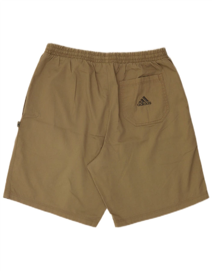 ADIDAS Badeshorts til mænd Large Khaki Polyester