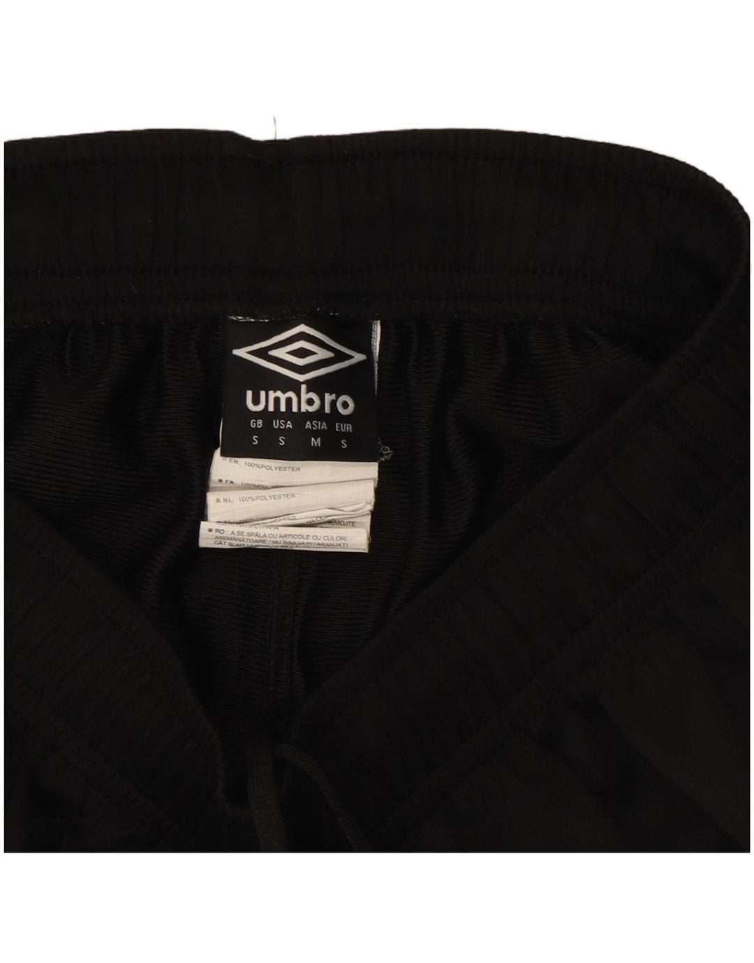 UMBRO Sportshorts til mænd Small Black Colourblock
