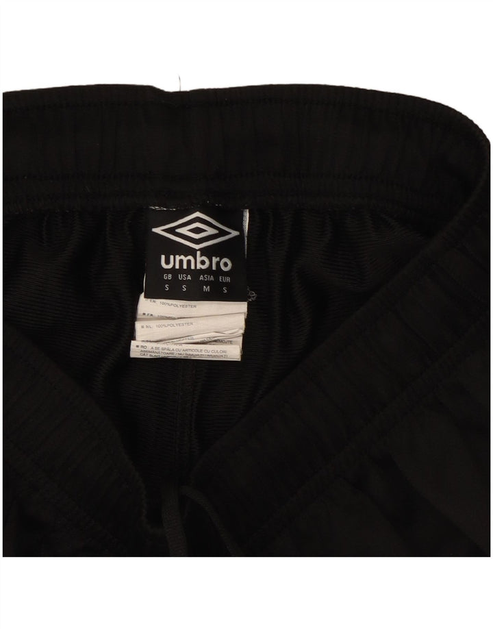 UMBRO Sportshorts til mænd Small Black Colourblock