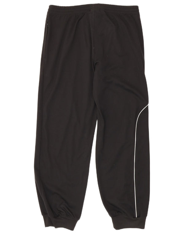 ADIDAS Træningsdragt til mænd Joggers UK 42/44 Large Black Polyester