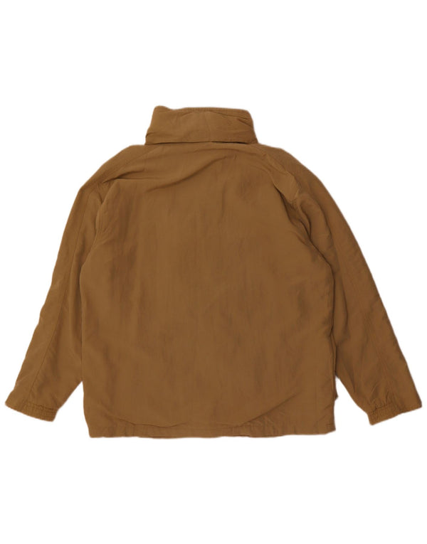 Diadora Herre lynlås Loose Fit Windbreaker Jacket UK 36 Small Beige