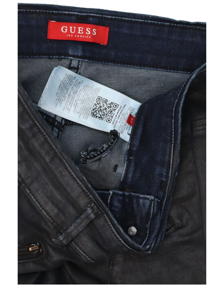 Guess Slim Jeans til kvinder W27 L32 Marineblå Bomuld