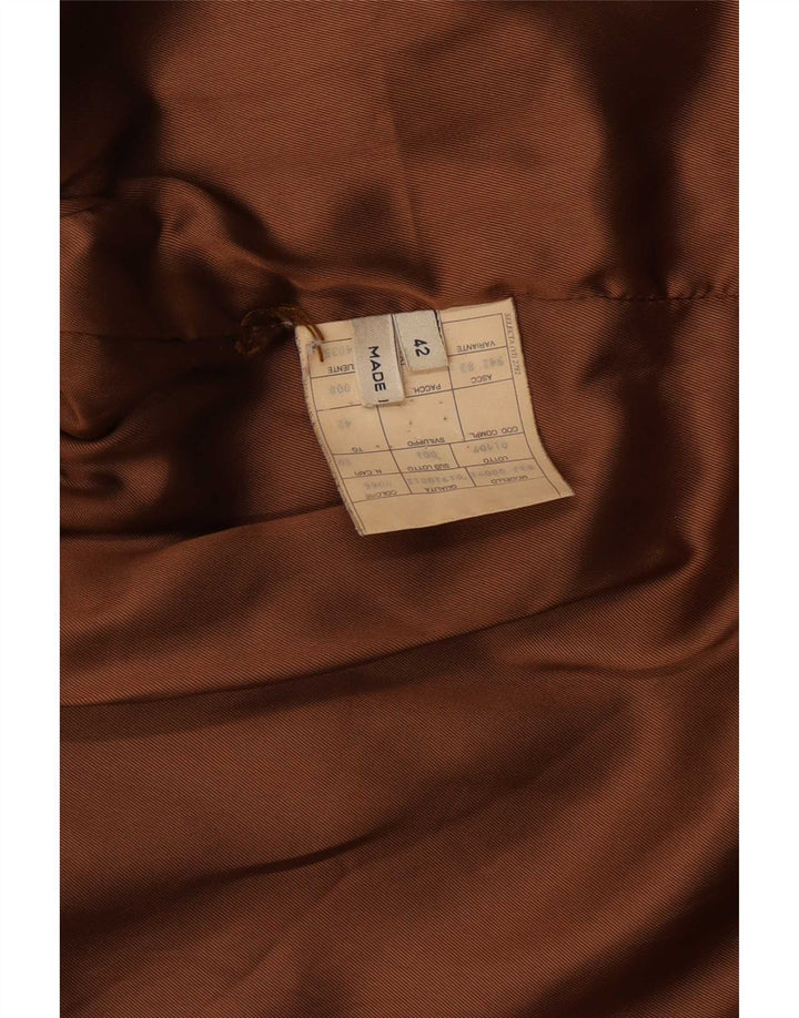 Conbipel Dame Ruskindsjakke IT 42 Medium Beige Sildebenslæder