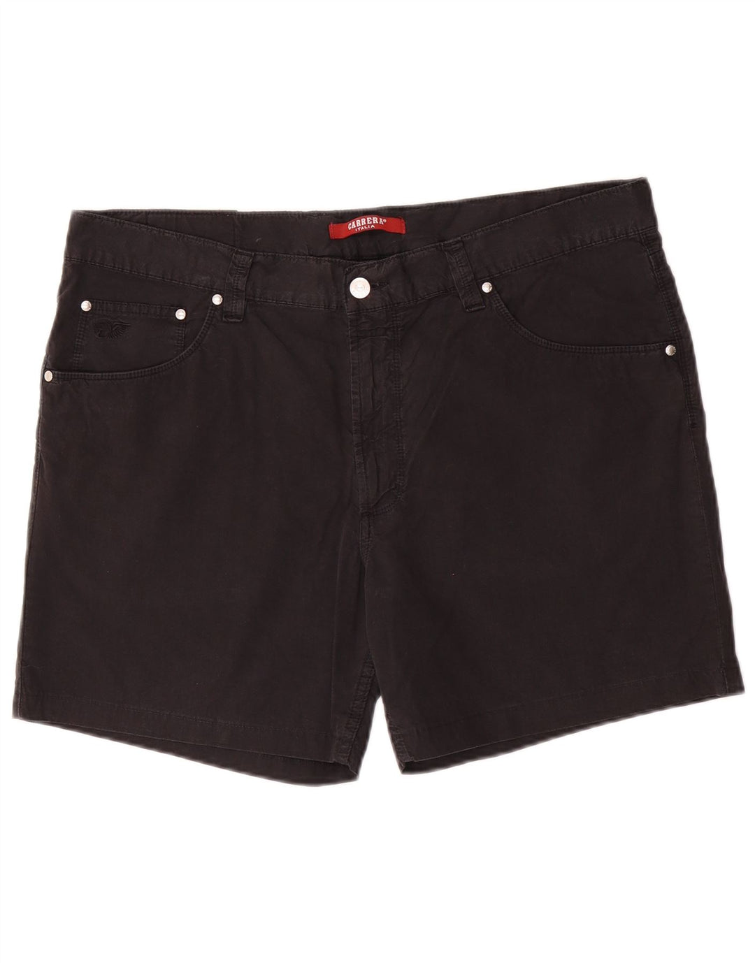 CARRERA Casual Shorts til mænd IT 54 2XL W38 Sort Bomuld