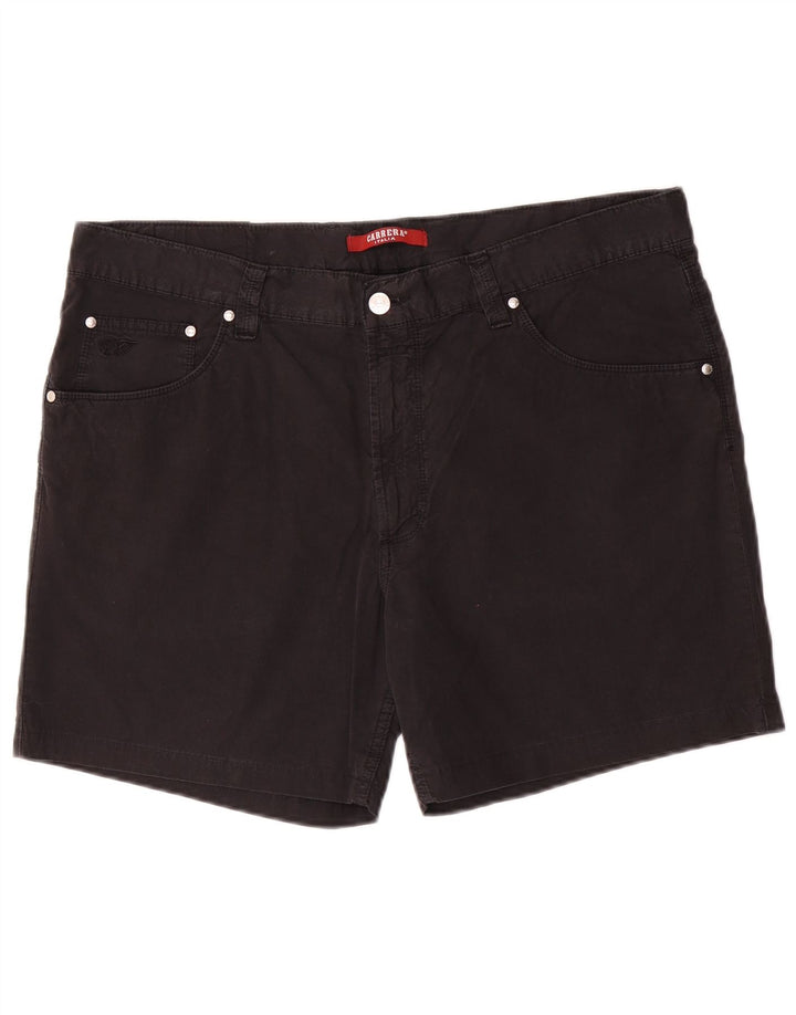 CARRERA Casual Shorts til mænd IT 54 2XL W38 Sort Bomuld