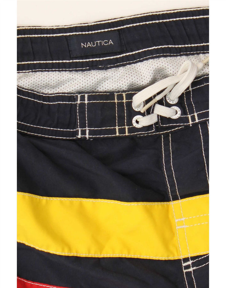 Nautica Boys badeshorts 11-12 år Flerfarvet stribet