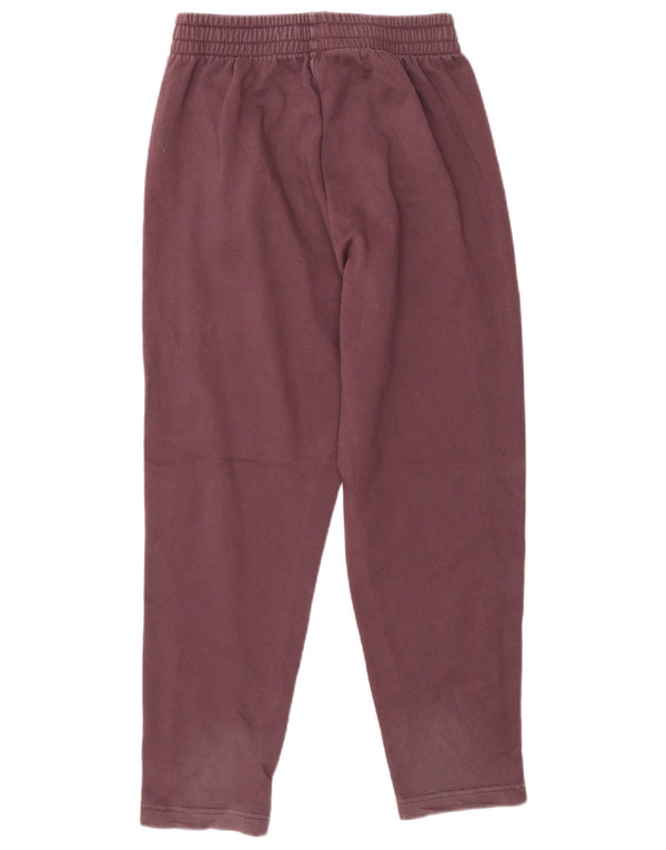 Adidas piger Loose Fit træningsdragt bukser 11-12 år W26 L25 Burgundy