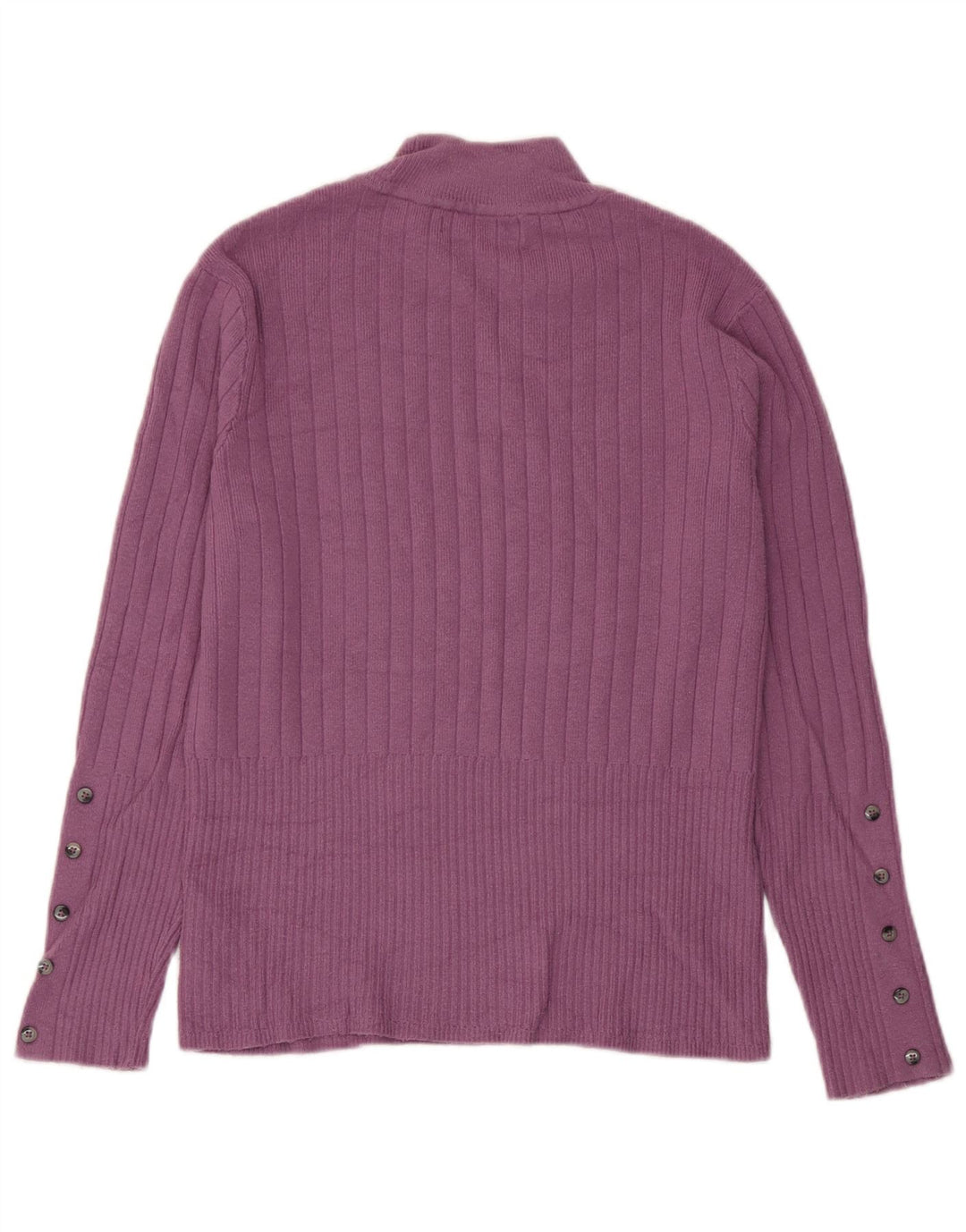 Marks & Spencer Dame Turtle Neck Sweater UK 12 Medium Purple