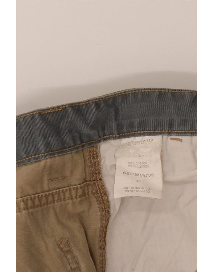 WRANGLER Mens Cargo Shorts W48 4XL Beige Cotton Vintage Wrangler and Second-Hand Wrangler from Messina Hembry 
