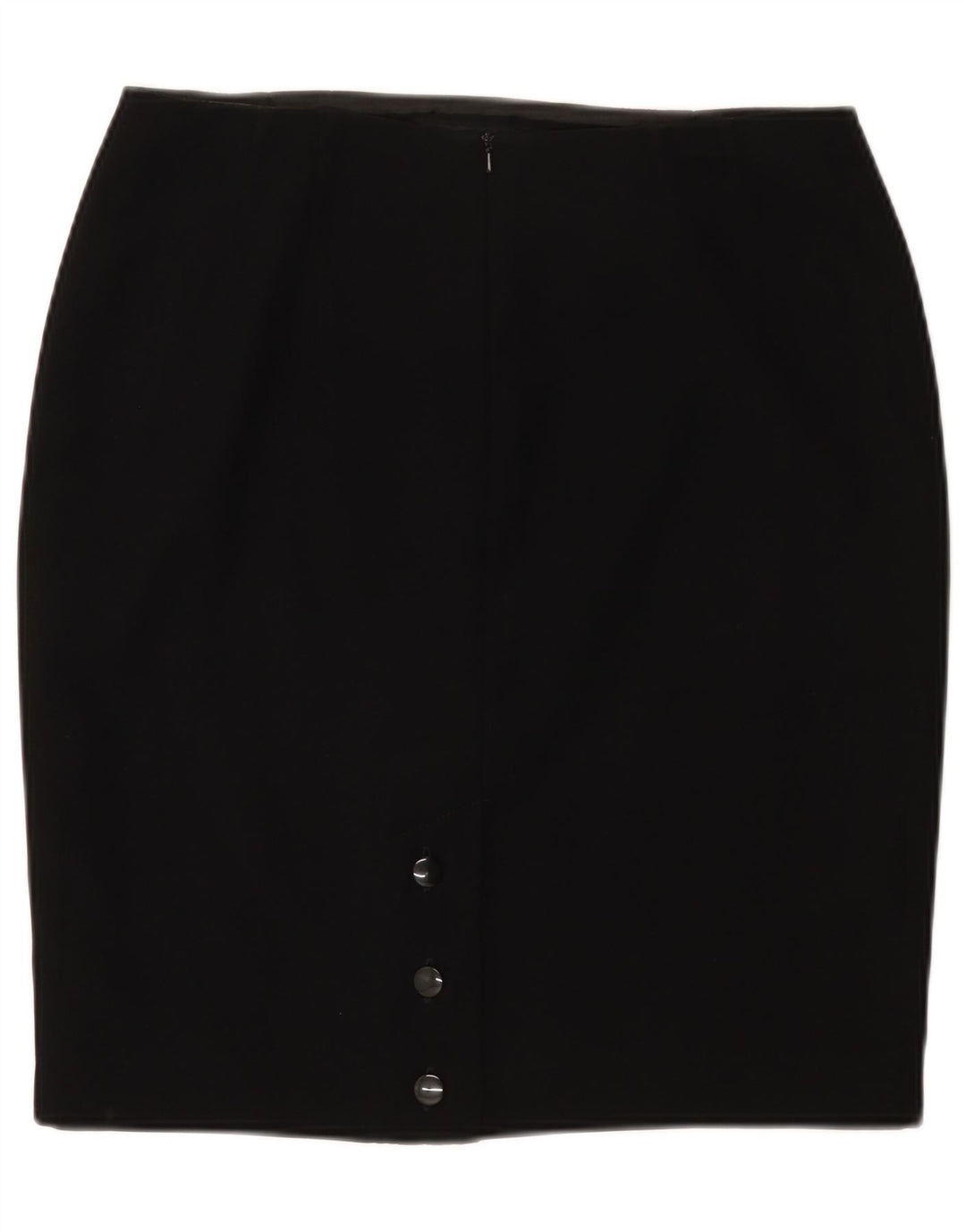 Menuet kvinders blyantnederdel UK 14 Large W32 Black Polyester