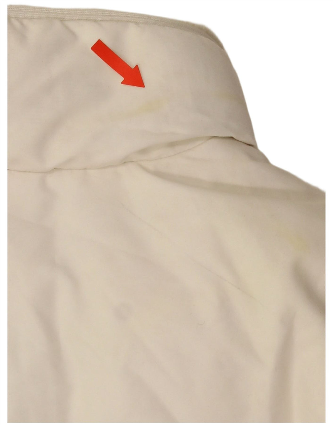 Nike polstret jakke til kvinder UK 10/12 Medium White Polyester
