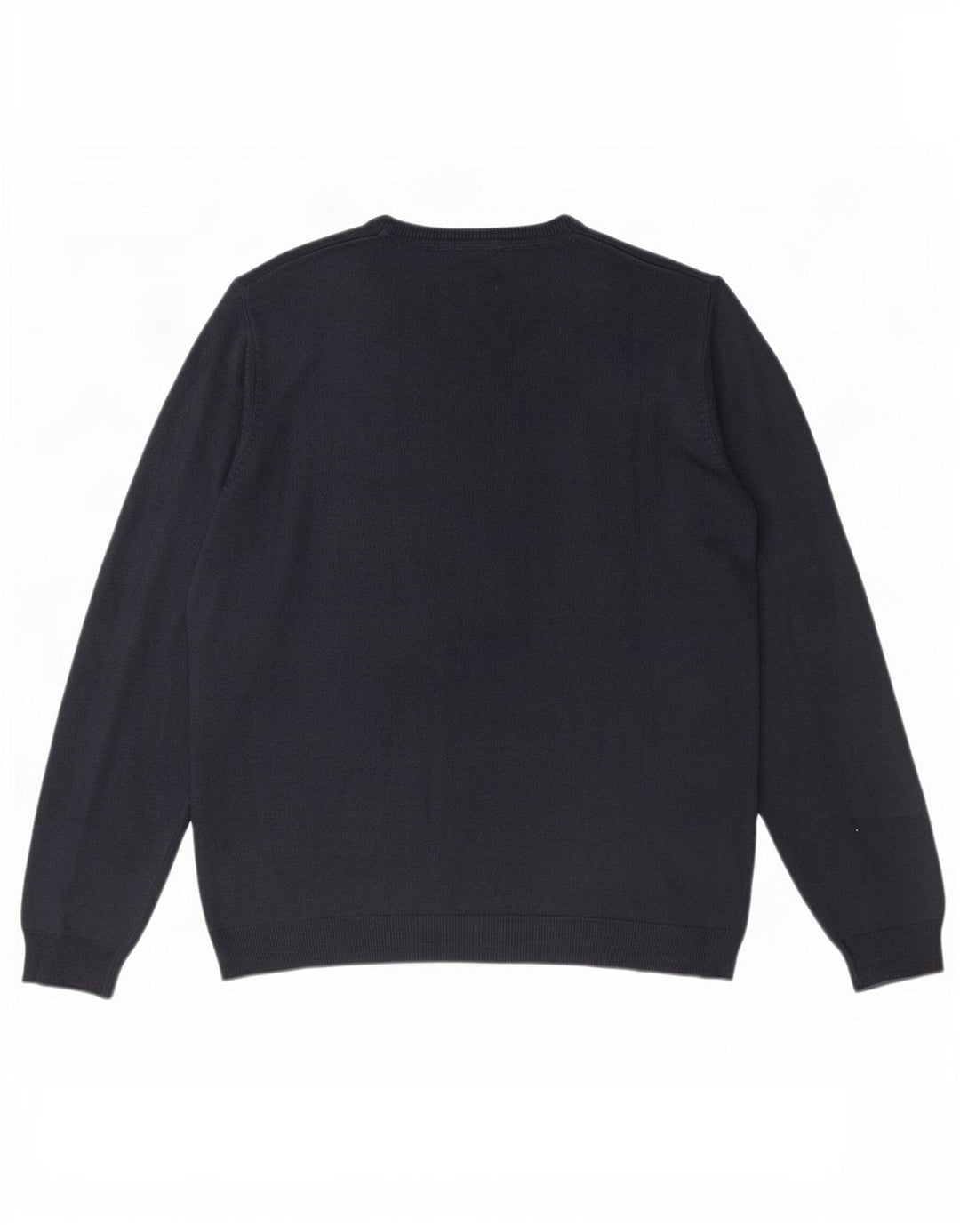 Marks & Spencer Herre V-hals sweater XL marineblå akryl
